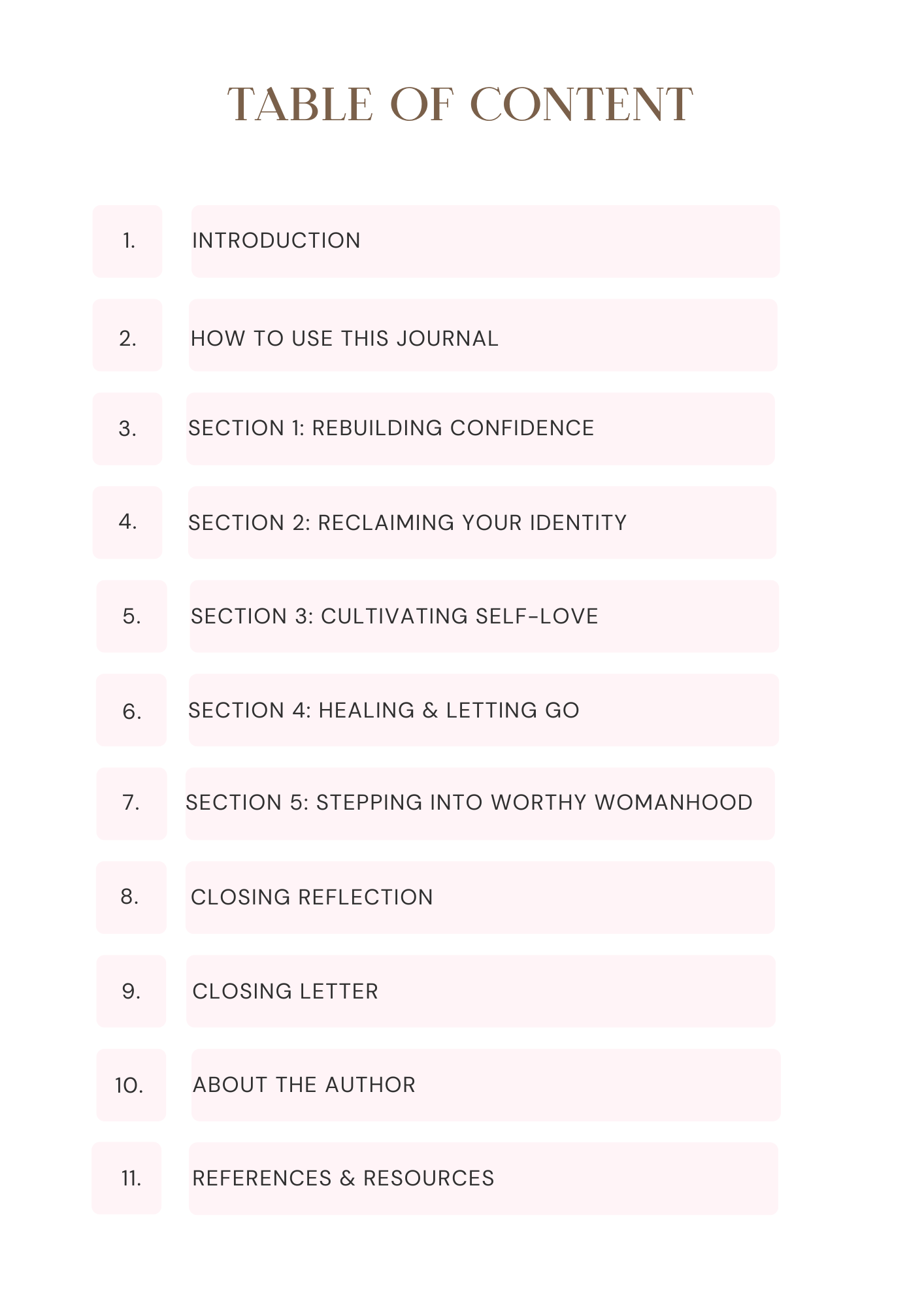 The Single Mom Self-Worth Journal