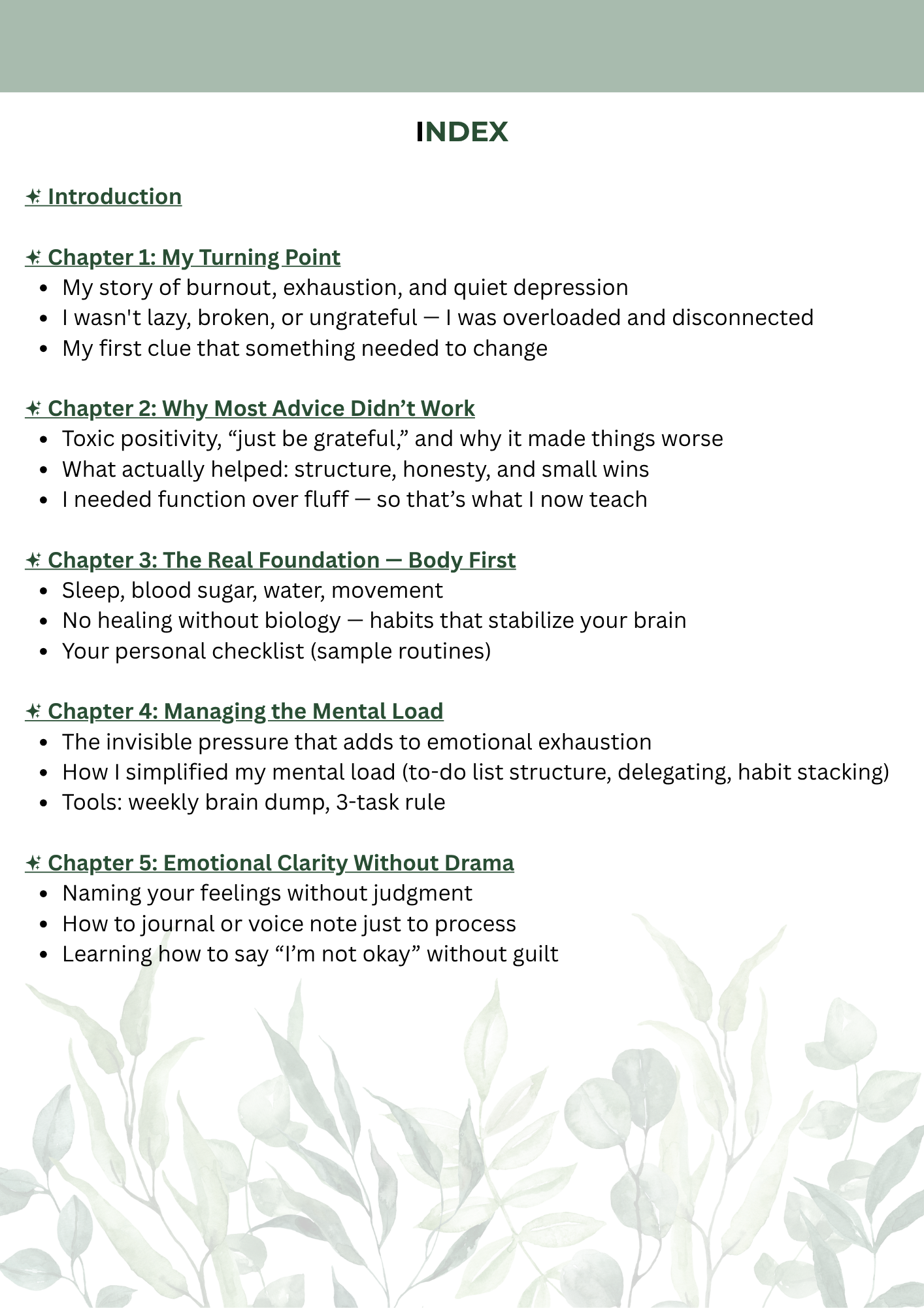 Healing Depression Naturally