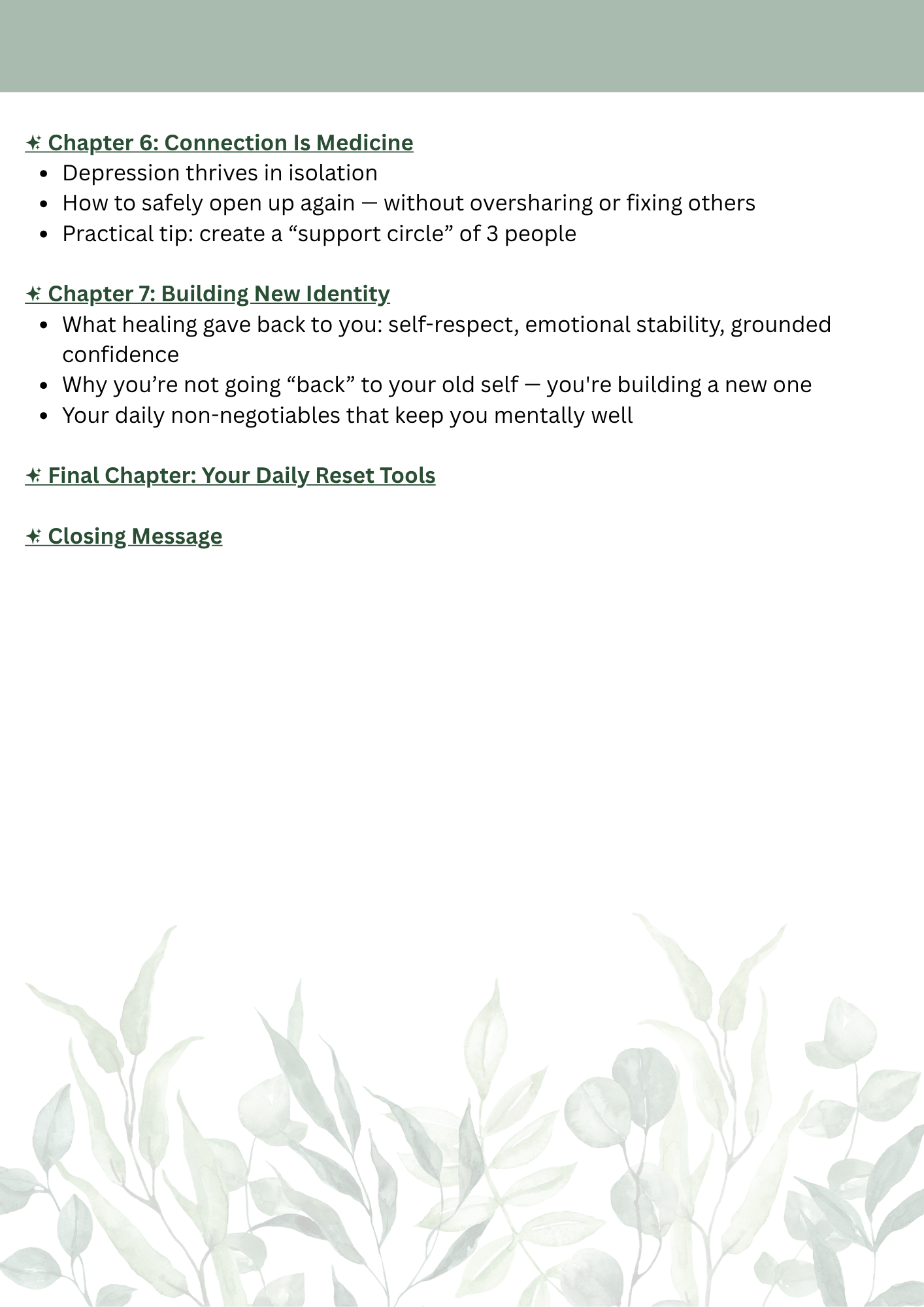 Healing Depression Naturally